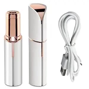 BLACK OLIVE® Facial Hair Remover Machine For Women - Face, Chin, Cheek, Eyebrow, Upper Lip Hair Remover for Women, USB RECHARGEABLE Epilator Machine for Women (Multicolor/Assorted)