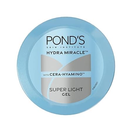 Pond's Super Light Gel Oil Free Face Moisturizer 100 g | With Cera-Hyamino for Ultimate Soft Smooth Skin - Daily Use