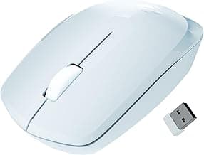 Zebronics Wireless Mouse, 2.4GHz, 3200 DPI, 3 Buttons, Comfortable & Ergonomic, USB Nano Receiver, On/Off Switch, Power-Saving Mode, Works on Most Surfaces, for Mac | Laptop | Computer (Freego, Blue)
