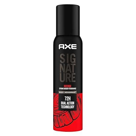 Axe Signature Intense Long Lasting No Gas Deodorant Bodyspray Perfume for Men 154 ml