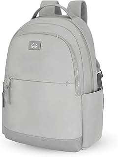 Genie Tuscany & Clea & Sleek Formal Backpack For Girls |16 Inch-27 Litres With 2 Compartments with Laptop, Multiple Pockets And Trolley Sleeve |Best For Laptop, Cables & College/Work Must-Haves