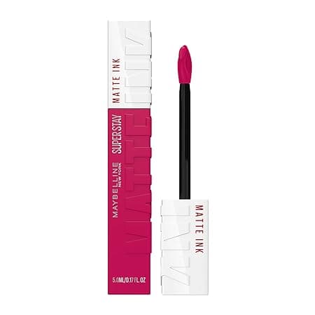Maybelline New York SuperStay Matte Ink Liquid Lipstick - 120 Artist, Highly pigmented, Transfer Proof & Fade Proof. Maybelline New York SuperStay Matte Ink Liquid Lipstick Lasts Up To 16 Hour | 5ml