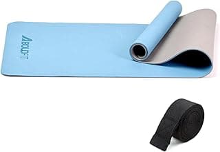 Boldfit Yoga Mats For Women Men Exercise Mat For Home Gym Anti Slip 6mm Workout Yoga Mat Gym Mats - Beetle Grey, Ethylene Vinyl Acetate