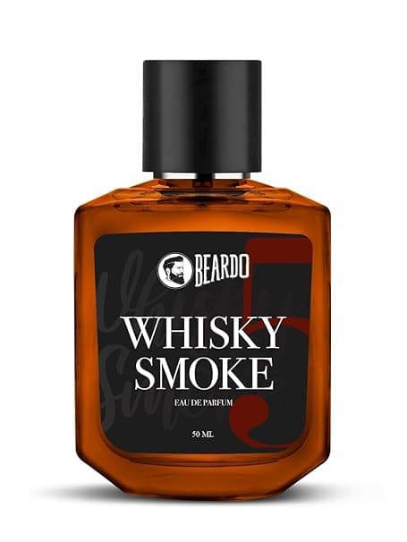 Beardo Whisky Smoke Perfume for Men,50ml|Spicy,Woody-Oudh Scent Eau De Parfum|Long Lasting Mens Perfume|Best Date Night Fragrance Body Spray|Day gift for husband|Gift for boyfriend