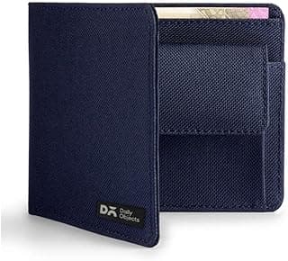 DailyObjects Blue Ballistic Nylon Coin Classic Billfold Wallet for Men
