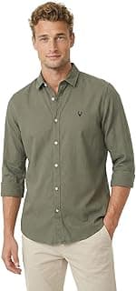 Allen Solly Men’s Casual Shirt | Regular Collar | Soft Breathable Fabric | Everyday Smart Casual Wear