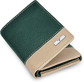 URBAN FOREST Travis Green/Sand Leather Wallet for Men