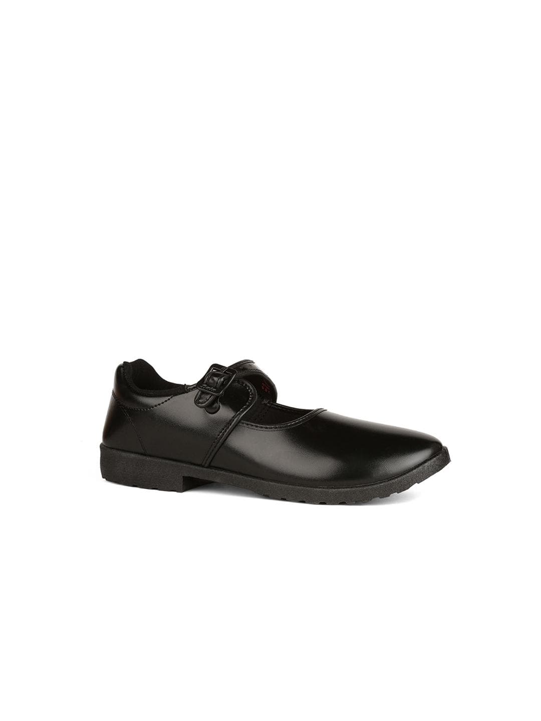 Bata Girls Black Slip-On School Shoes