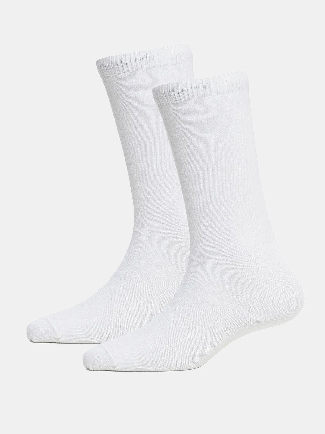 Jockey Pack Of 2 Kid's Cotton Solid Knee Length Socks With StayFresh Treatment-7902
