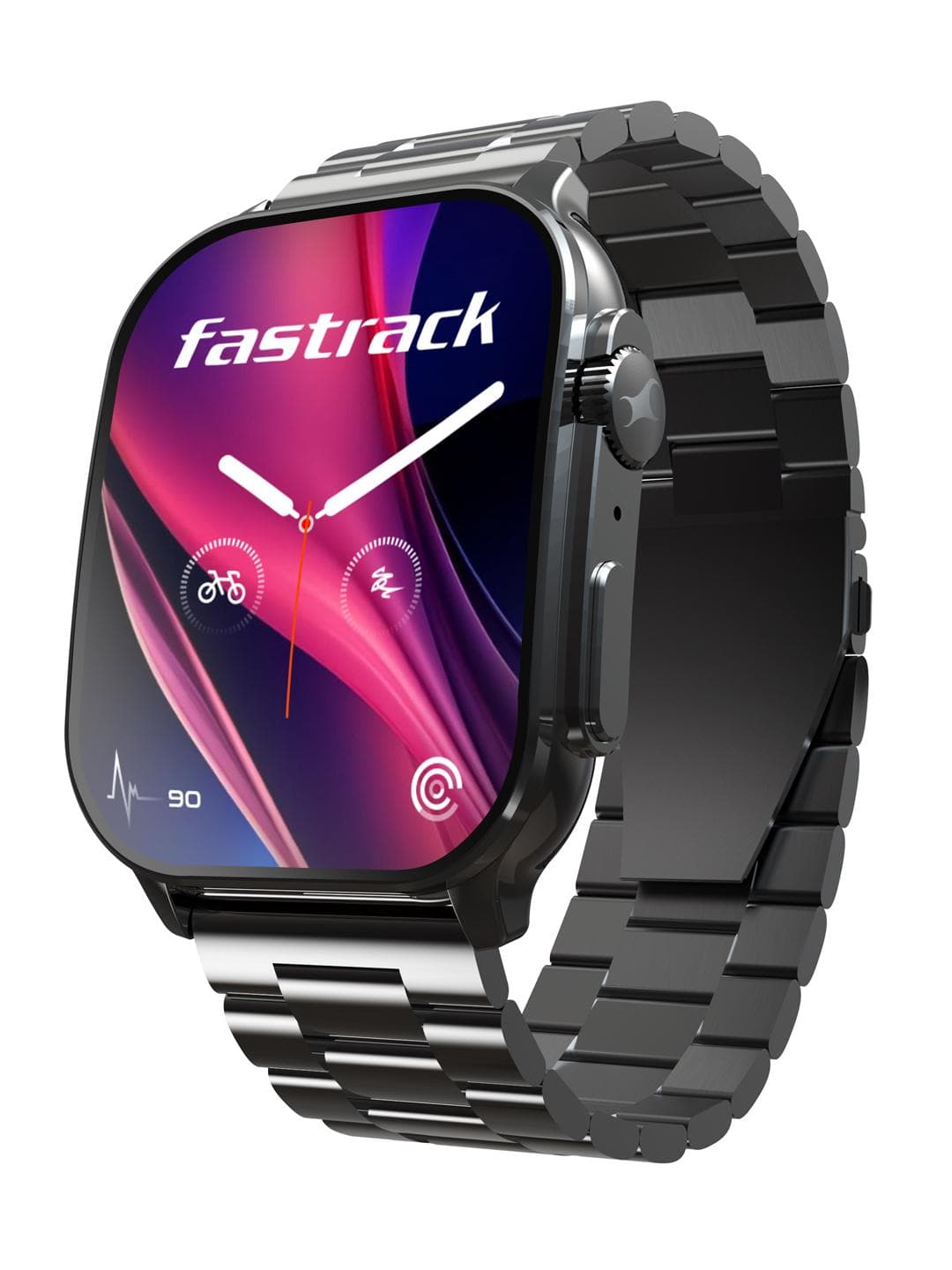 Fastrack Styler FS2 Pro 1.96 Super AMOLED Display 1000 Nits BT Calling IP68 Smart Watches