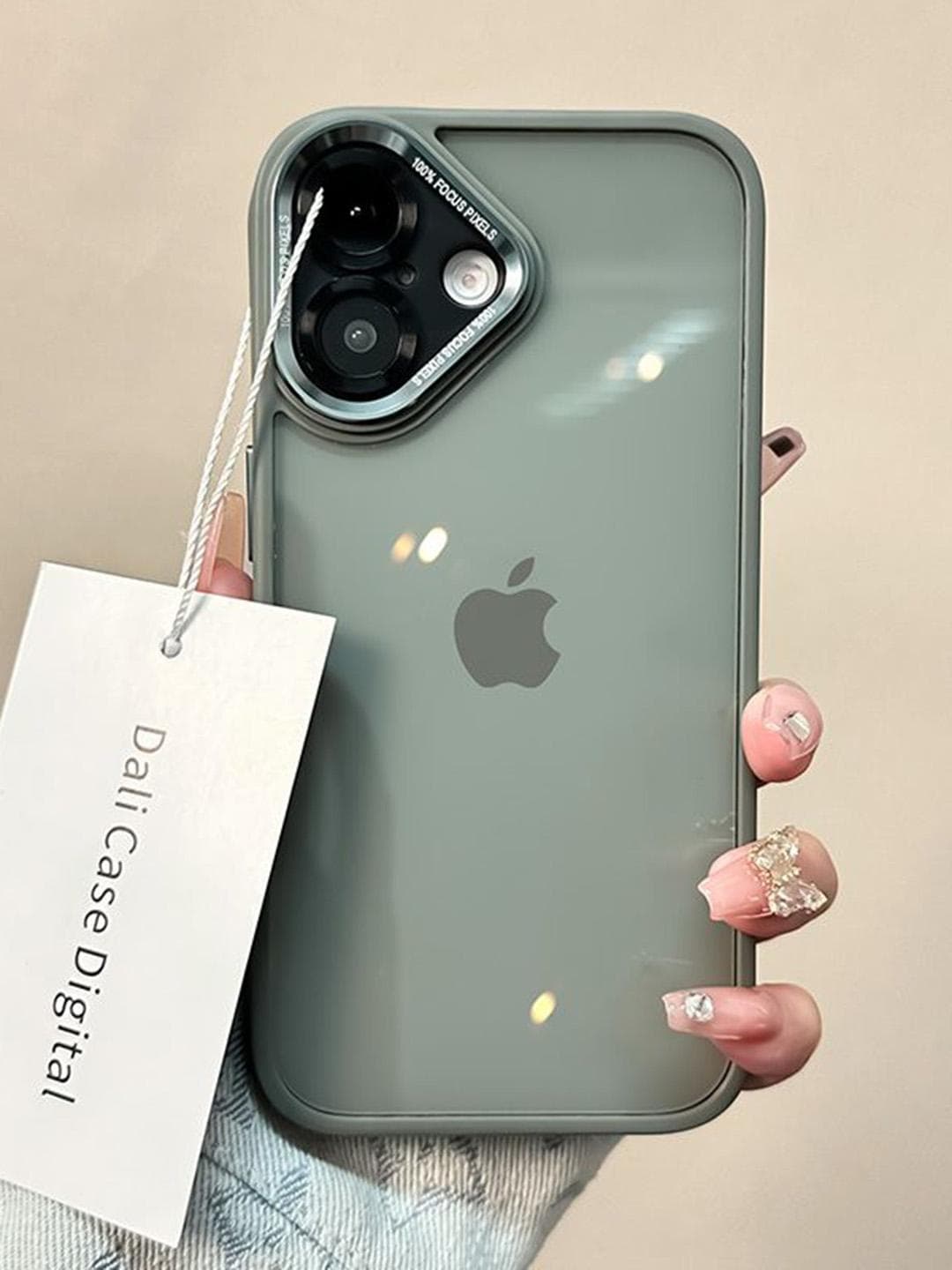 Luxury Kase Solid Shockproof Slim Fit Design iPhone 16 Back Case Mobile Accessories