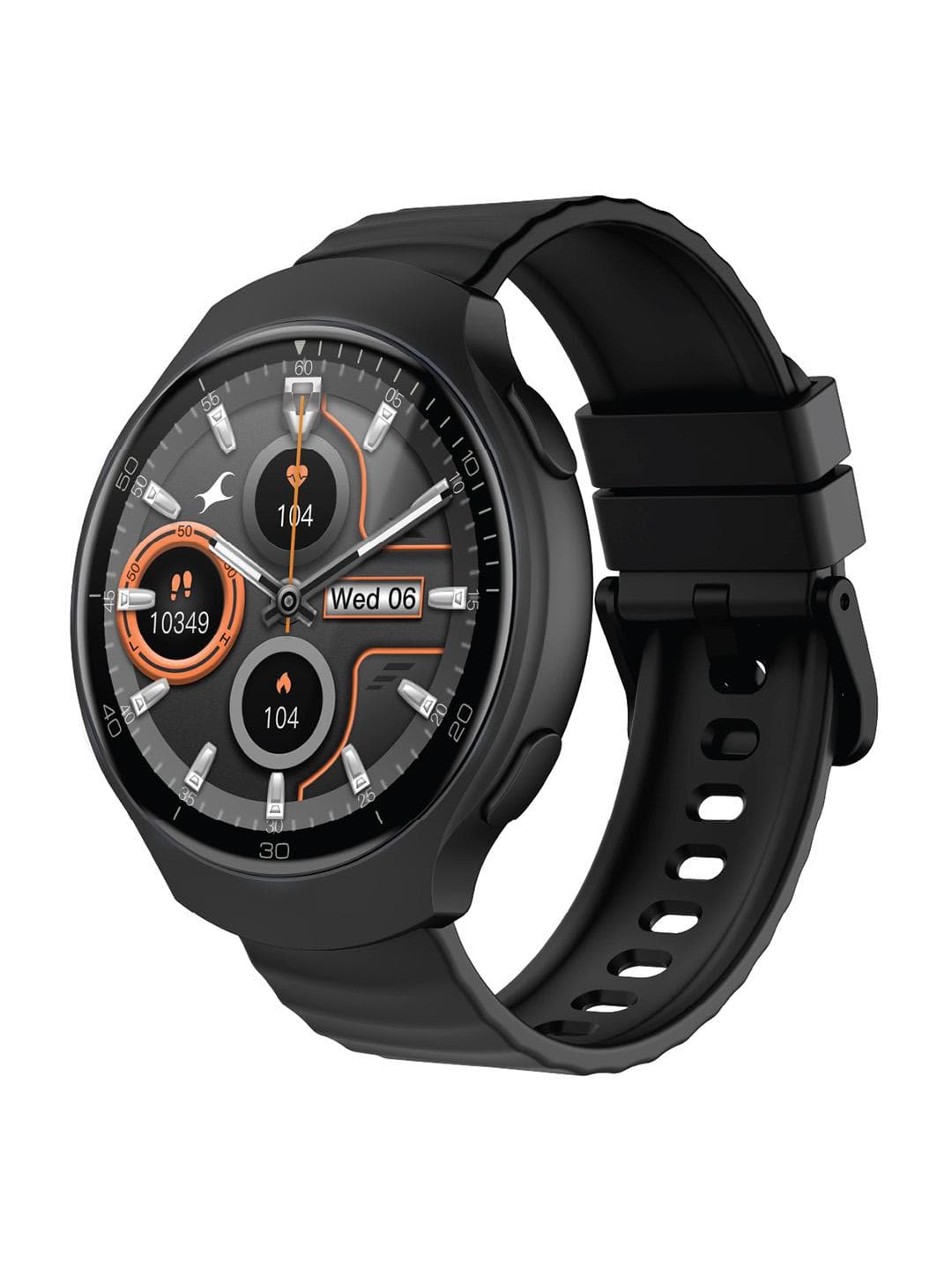 Fastrack VOX CirQ 1.38 TFT Display, Offline Voice Command,To Do List, IP68 Smart Watch