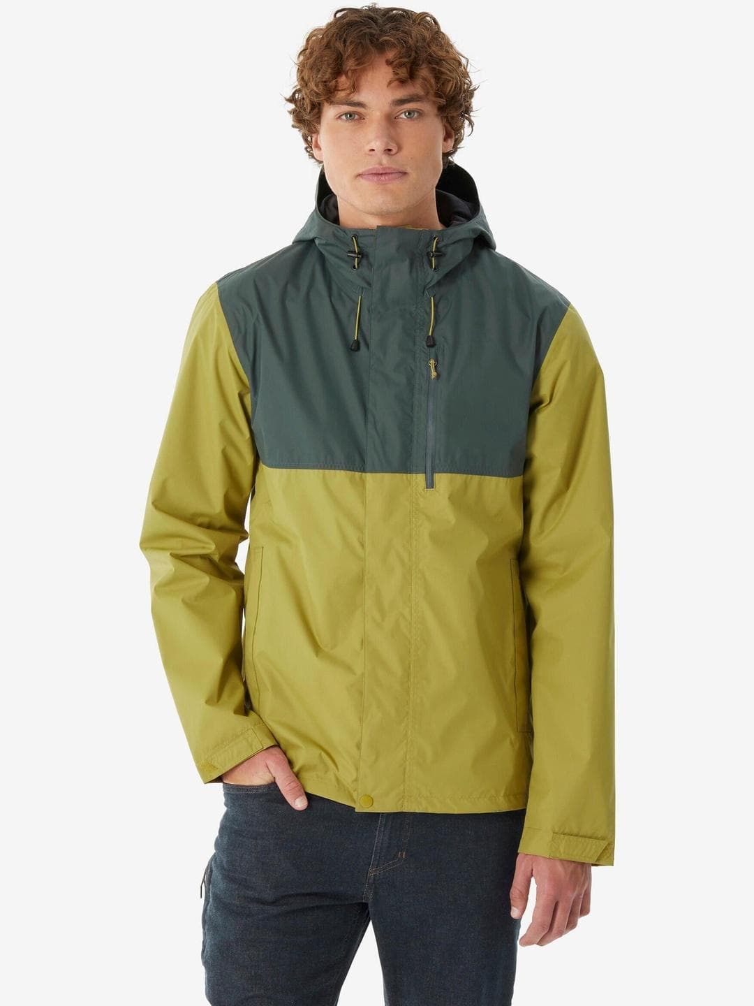 Decathlon Quechua - Men Green NH500 Waterproof Hiking Winter Jackets