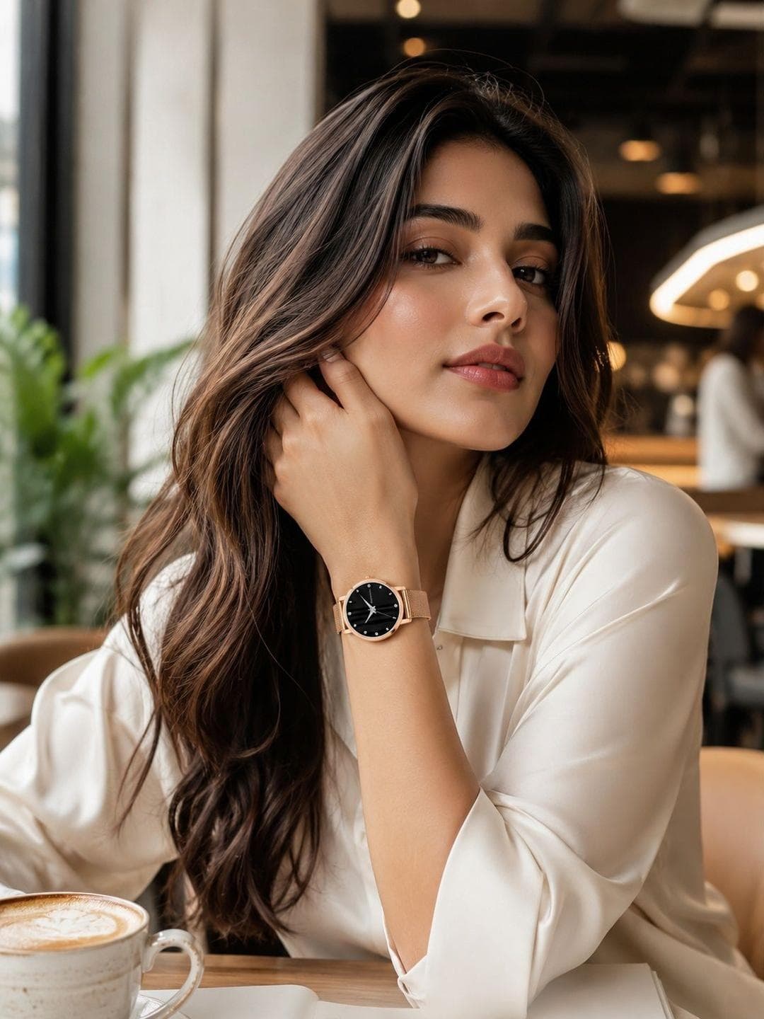 DressBerry X fwd Women Bracelet Style Straps Analogue Watch HOBDB-103-BL