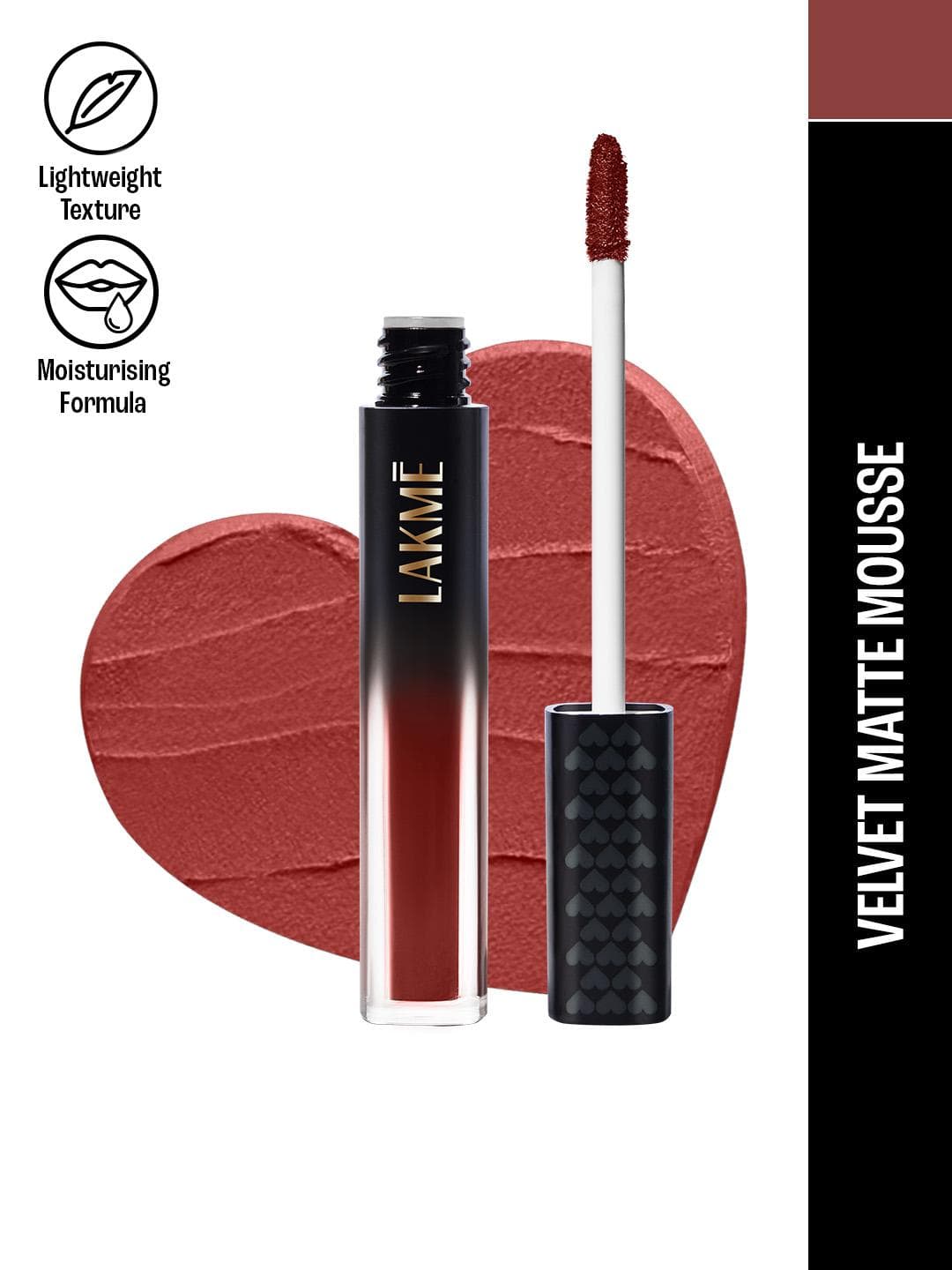 Lakme Xtraordin-airy Lip Mousse 4.6g - Chocolate Temptation