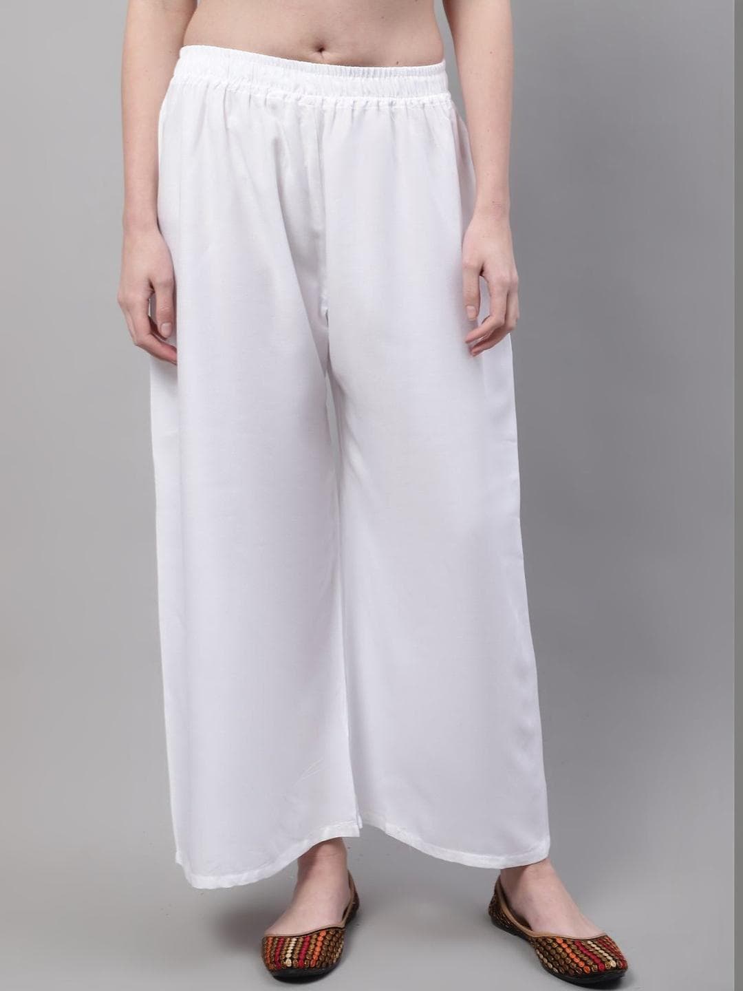 KALINI Women Flared Ethnic Palazzos