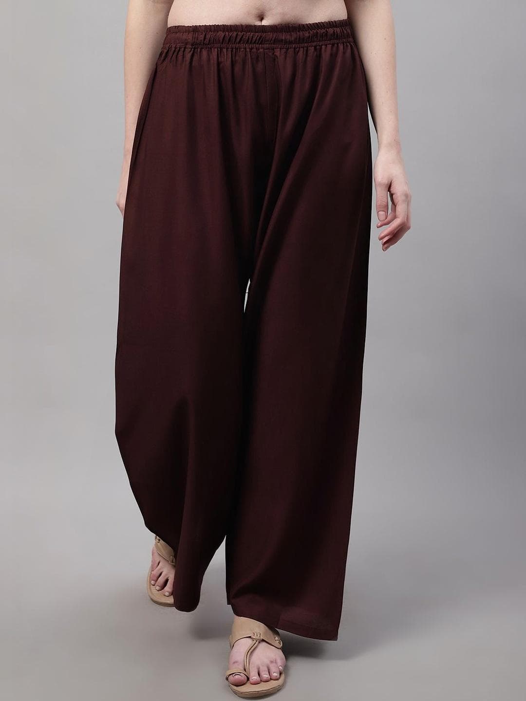 KALINI Women Flared Ethnic Palazzos