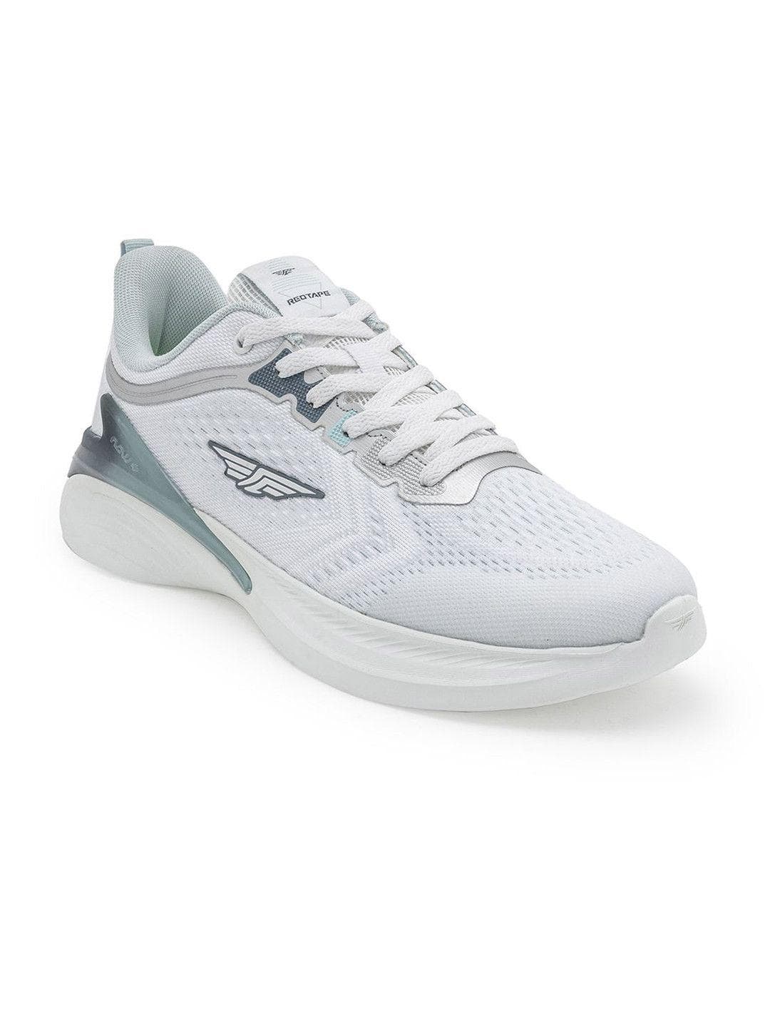 Red Tape Men Flow+ Round Toe Mesh Walking Shoes
