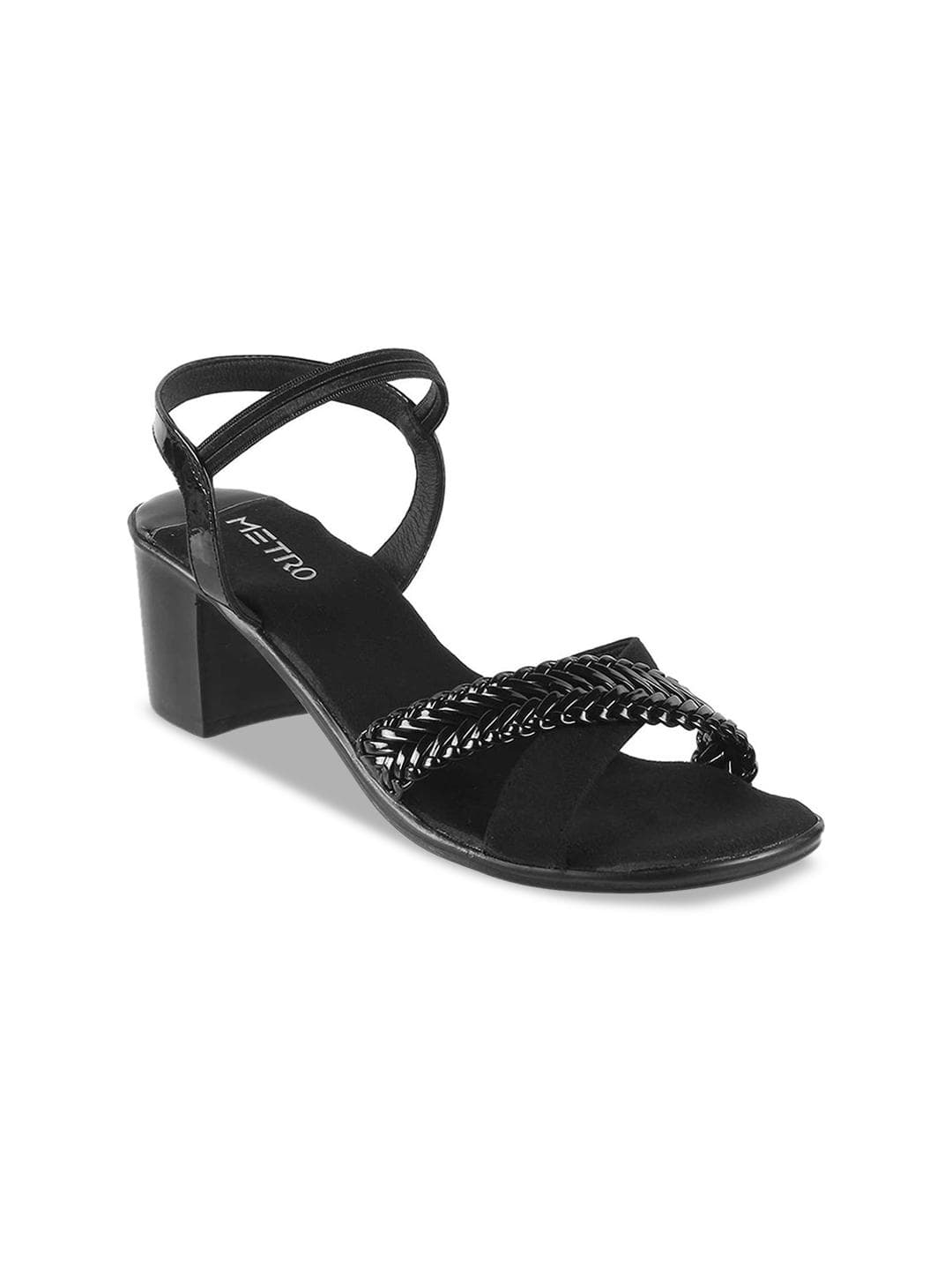 Metro Textured Block Heels