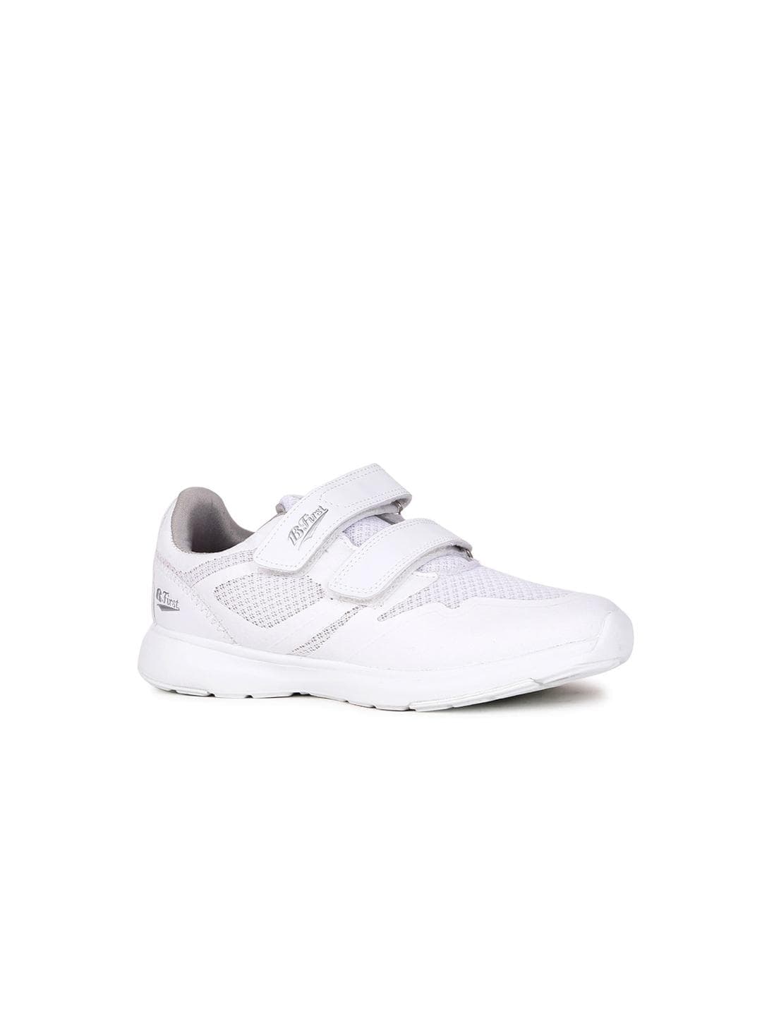 Bata Kids Woven Design Comfort Insole Textile Basics School Sneakers