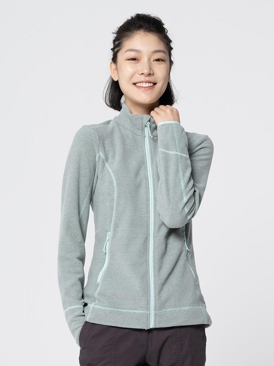 Decathlon Quechua - Women Mint MH100 Breathable Hiking Sweater