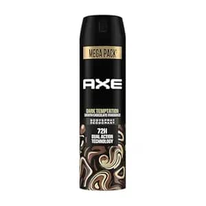 Axe Dark Temptation Long Lasting Deodorant Bodyspray for Men 215 ml
