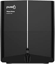 Pureit Wave Prime Water Purifier for Home (Black) with RO+MF Filtration | Water Purifier Filter For Home | Up to 45% Savings | Suitable for Borewell/Tanker/Municipal Supply | 7L Storage