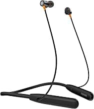 Noise Newly Launched Airwave Bluetooth in Ear Neckband with 50H of Playtime, 3 EQ Modes, ENC for Calling, Low Latency(Upto 50ms), 10mm Driver, BT v5.3(Jet Black)