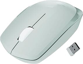 Zebronics Wireless Mouse, 2.4GHz, 3200 DPI, 3 Buttons, Comfortable & Ergonomic, USB nano Receiver, On/Off Switch, Power-Saving Mode, Works on Most Surfaces, for Mac | Laptop | Computer (Freego, Green)