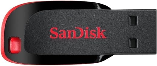 SANDISK Cruzer Blade 32GB, USB 2.0, Flash drive, Pendrive, Red, 5Y Warranty (SDCZ50-032G-I35)