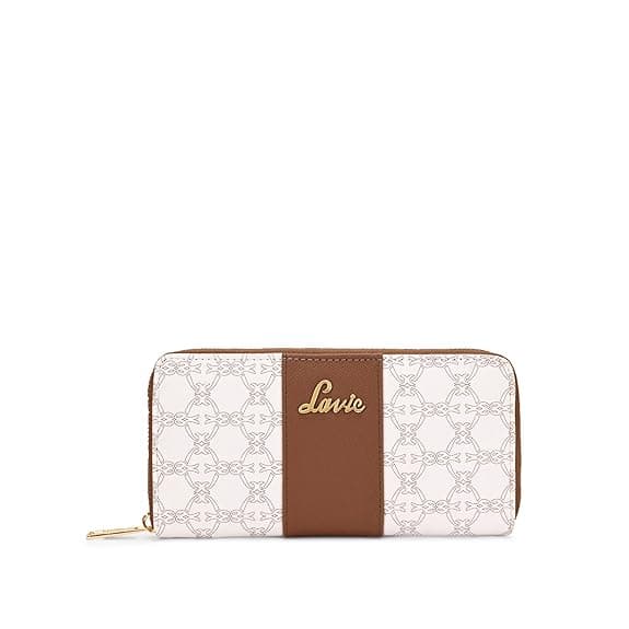 Lavie Women's Sacy Wallet | Ladies Stylish Purse Bag | Zip Around Wallet | Gift for Women