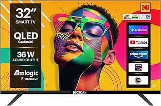 Kodak QLED SE 80 cm (32 inch) QLED HD Ready Smart Linux TV 2025 Edition (32QSE5080)