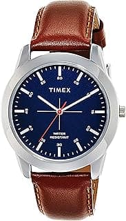 TIMEX Classics Analog Watch for Men with Round Dial & Water Resistant Man's Wrist Watches