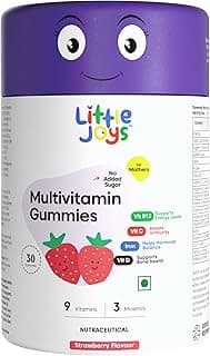 Little Joys Multivitamin For Women | 30 Day Pack | With Vitamin C, E, A, B12 D3 & B6 | Biotin, Iron, Zinc & Potassium | Boosts Immunity, Supports Bone Health & Maintains Energy Levels