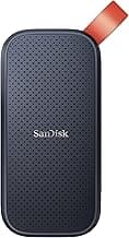 SANDISK 1TB Portable SSD, 800MB/s R, USB 3.2 Gen 2, Rugged SSD with Upto 2 Meter Drop Protection, Type-C to Type-A Cable, PC & Mac Compatible, 3 Y Warranty, External SSD (SDSSDE30-1T00-G26)
