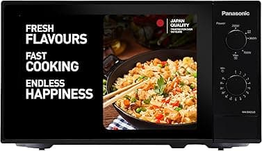 Panasonic 20 L Solo Microwave Oven (NN-SM25JBFDG,Black)