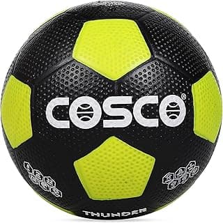 Cosco Thunder Football, Size 5 (Multicolour),Cotton