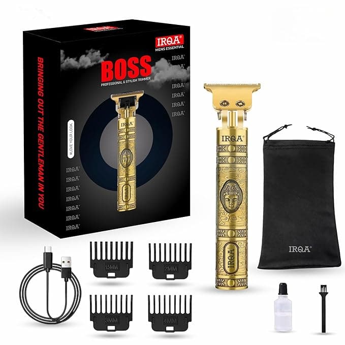 Golden Buddha Hair Trimmer,Electric Shaving Machine,Adjustable Blade Clipper,Body Trimmer,Trimmer Men Beard,Trimmers For Man,Shaver For Men T31