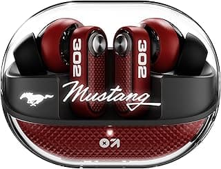 GOBOULT Mustang Sprint in Ear Earbuds with 60H Playtime, Amp App Support, 32dB Active Noise Cancellation, Quad Mic ENC, Dual Device Pairing, 10mm Drivers, BTv 6.0 TWS
