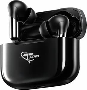 TECHIO Wireless Bluetooth 5.3 Earbuds with Noise Cancellation, Deep Bass Stereo Sound Bluetooth Price in India - Buy TECHIO Wireless Bluetooth 5.3 Earbuds with Noise Cancellation, Deep Bass Stereo Sound Bluetooth Online - TECHIO : Flipkart.com