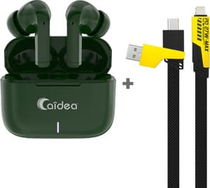Caidea Combo 3 - TW500 Tube Upto 50H* TWS + UC720, 4in1 65W Fast Charging Cable Bluetooth Price in India - Buy Caidea Combo 3 - TW500 Tube Upto 50H* TWS + UC720, 4in1 65W Fast Charging Cable Bluetooth Online - Caidea : Flipkart.com