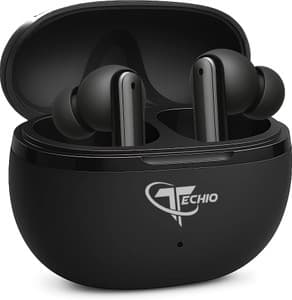 TECHIO Nirvana ION Wireless Earbuds C14 with Bluetooth 5.3 and Fast Charging Bluetooth Price in India - Buy TECHIO Nirvana ION Wireless Earbuds C14 with Bluetooth 5.3 and Fast Charging Bluetooth Online - TECHIO : Flipkart.com